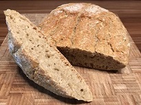 Weißbrot mit Hafer